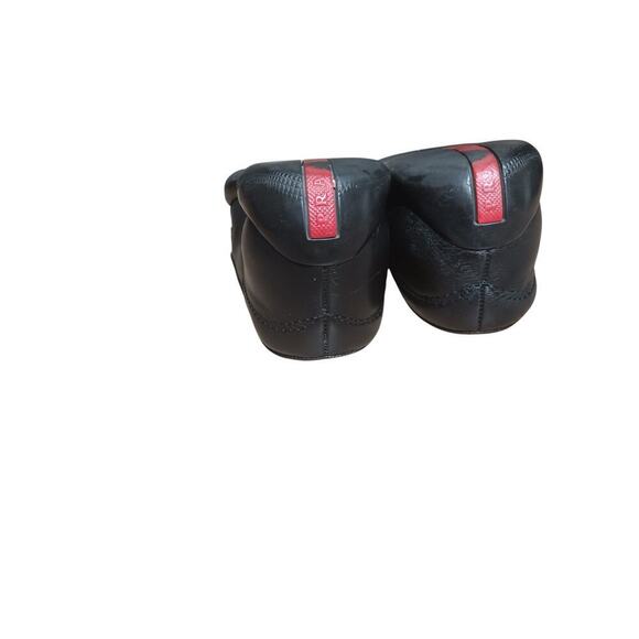 Archive 2000s Prada Sport Black Leather Loafers Shoes Size 39 Vintage Mens 6 W 8 - Picture 12 of 16